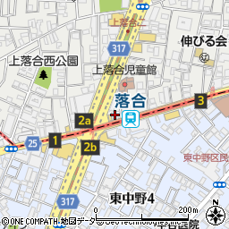 東京都新宿区上落合2丁目29周辺の地図