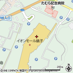 フラワーショップあすかイオン銚子店周辺の地図