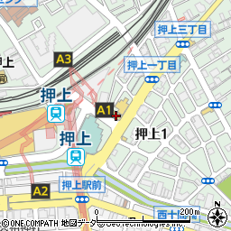 ファミリーマート墨田押上駅前店周辺の地図
