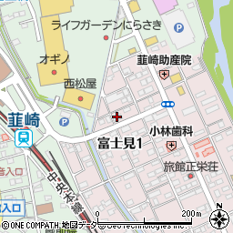 株式会社富士交易　山梨営業所周辺の地図