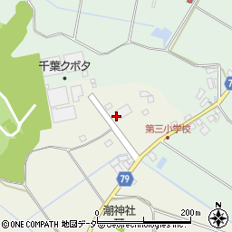 千葉県香取郡多古町牛尾2053周辺の地図