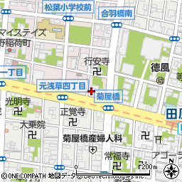 東京都台東区松が谷1丁目1-5周辺の地図