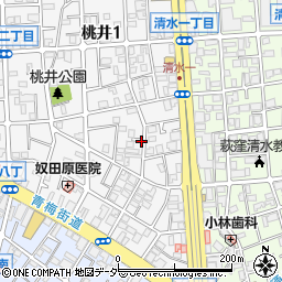 荻窪駅徒歩11分akippa駐車場【平日のみ　12:00 〜 18:00】周辺の地図
