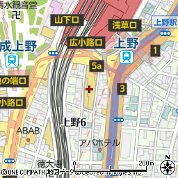 上野マルイ 台東区 デパート 百貨店 の電話番号 住所 地図 マピオン電話帳