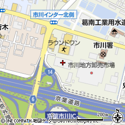 ＮＴＴ東日本鬼高ビル周辺の地図