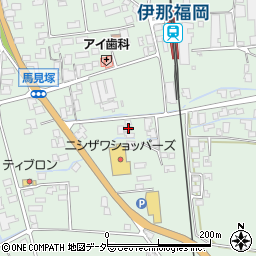 長野県駒ヶ根市赤穂福岡9353-14周辺の地図