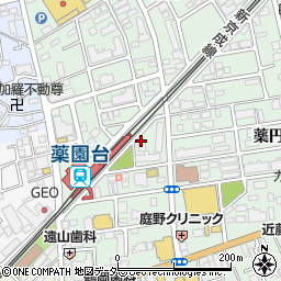 秀和薬園台レジデンス周辺の地図