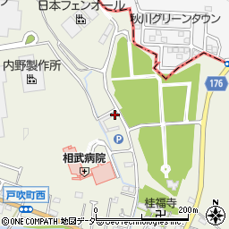 東京都八王子市戸吹町217周辺の地図