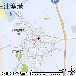 京都府京丹後市網野町三津153周辺の地図