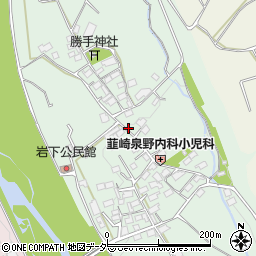 山梨県韮崎市岩下1135周辺の地図