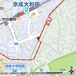 千葉県八千代市大和田1036周辺の地図