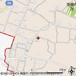 山梨県甲州市塩山上井尻93周辺の地図