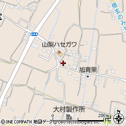 山梨県甲州市塩山上井尻1155周辺の地図