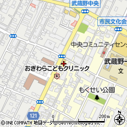 チサンマンション武蔵野川村・地産ビル周辺の地図