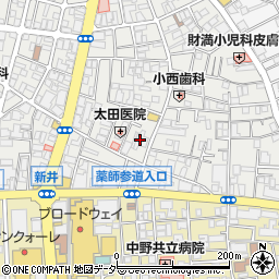 中野 maru-nomi周辺の地図