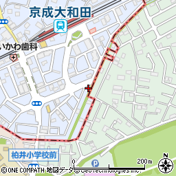 千葉県八千代市大和田1036-2周辺の地図