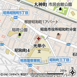 社会福祉法人昭島市社会福祉協議会周辺の地図