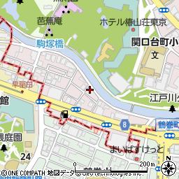 東京都文京区関口1丁目30-5周辺の地図