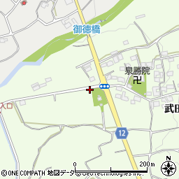 武田周辺の地図