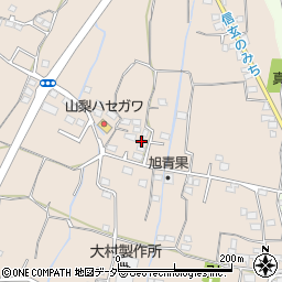 山梨県甲州市塩山上井尻1129-5周辺の地図