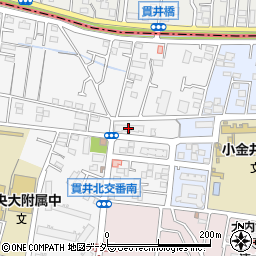 小金井貫井北町社宅周辺の地図