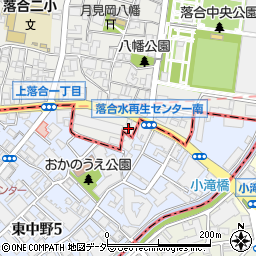 東京都新宿区上落合1丁目30-17周辺の地図