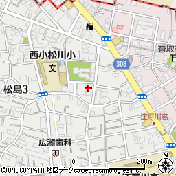 株式会社マキタ　江戸川営業所周辺の地図