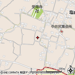 山梨県甲州市塩山上井尻744周辺の地図