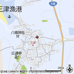 京都府京丹後市網野町三津168周辺の地図