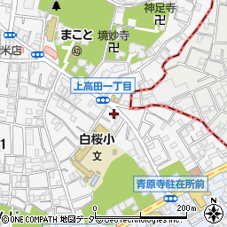 ピザーラ東中野店周辺の地図