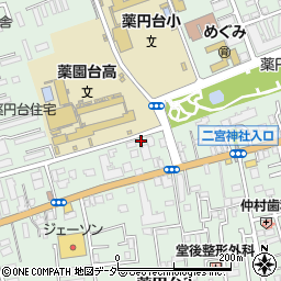 下川造花店周辺の地図