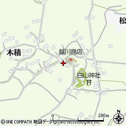 千葉県匝瑳市木積1223周辺の地図