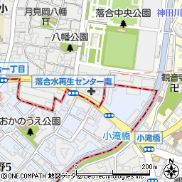 東京都新宿区上落合1丁目4-3周辺の地図