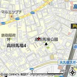 ハピネス新宿周辺の地図