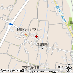 山梨県甲州市塩山上井尻1129-4周辺の地図