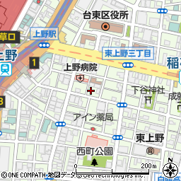 エース電研関東支社ビル周辺の地図