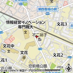 有限会社八広山田周辺の地図