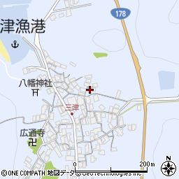 京都府京丹後市網野町三津170周辺の地図