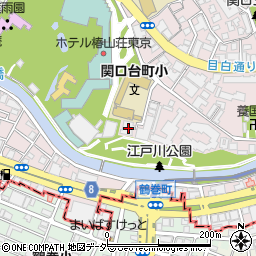 東京都文京区関口2丁目6-10周辺の地図