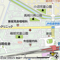 千葉県佐倉市表町周辺の地図