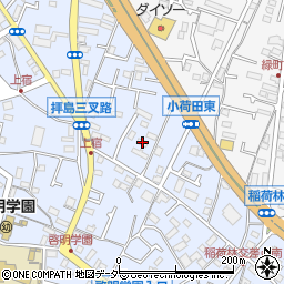 コーポ沢井周辺の地図