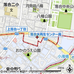 東京都新宿区上落合1丁目30-16周辺の地図
