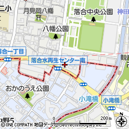 東京都新宿区上落合1丁目4-5周辺の地図