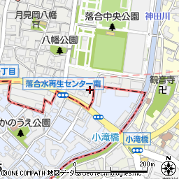 東京都新宿区上落合1丁目4-1周辺の地図