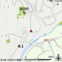 山梨県韮崎市清哲町水上64周辺の地図