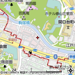 東京都文京区関口1丁目31-8周辺の地図
