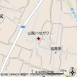 山梨県甲州市塩山上井尻1160周辺の地図