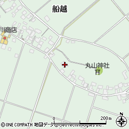 千葉県香取郡多古町船越2062周辺の地図