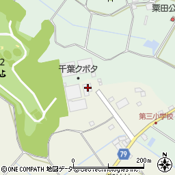 千葉県香取郡多古町牛尾2040周辺の地図