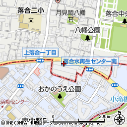 東京都新宿区上落合1丁目30-13周辺の地図